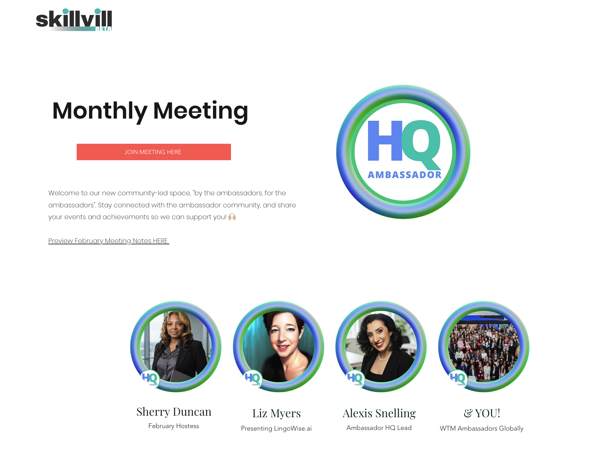 Attend Upcoming Events